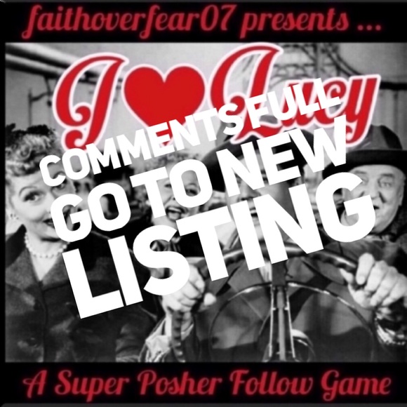 Accessories - ❤️COMMENTS FULL GO TO NEW LISTING  LETS CELEBRATE LUCILLE BALLS BIRTHDAY ❤️